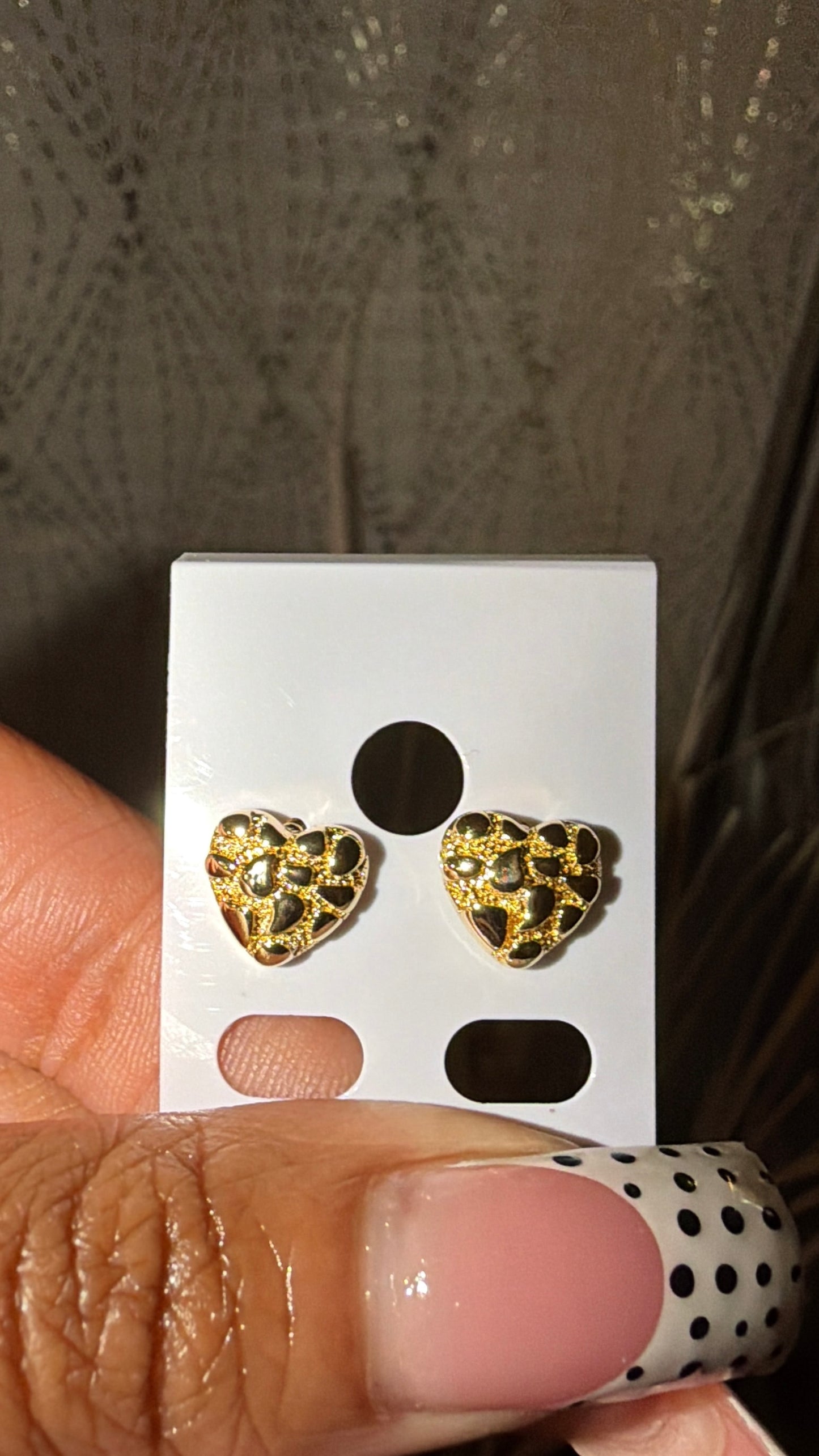 MINI NUGGET EARRING