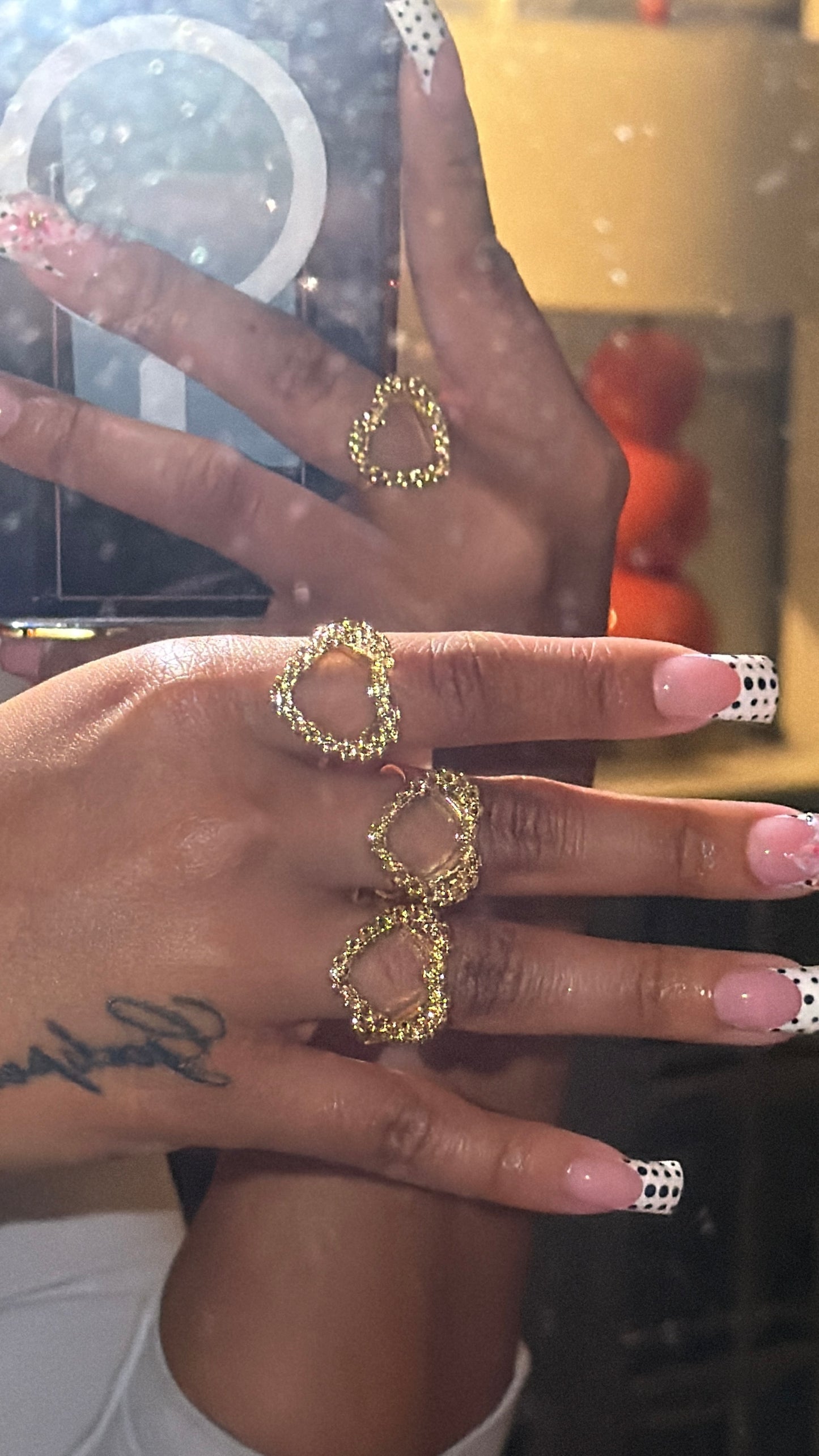 ROLEX HEART RING