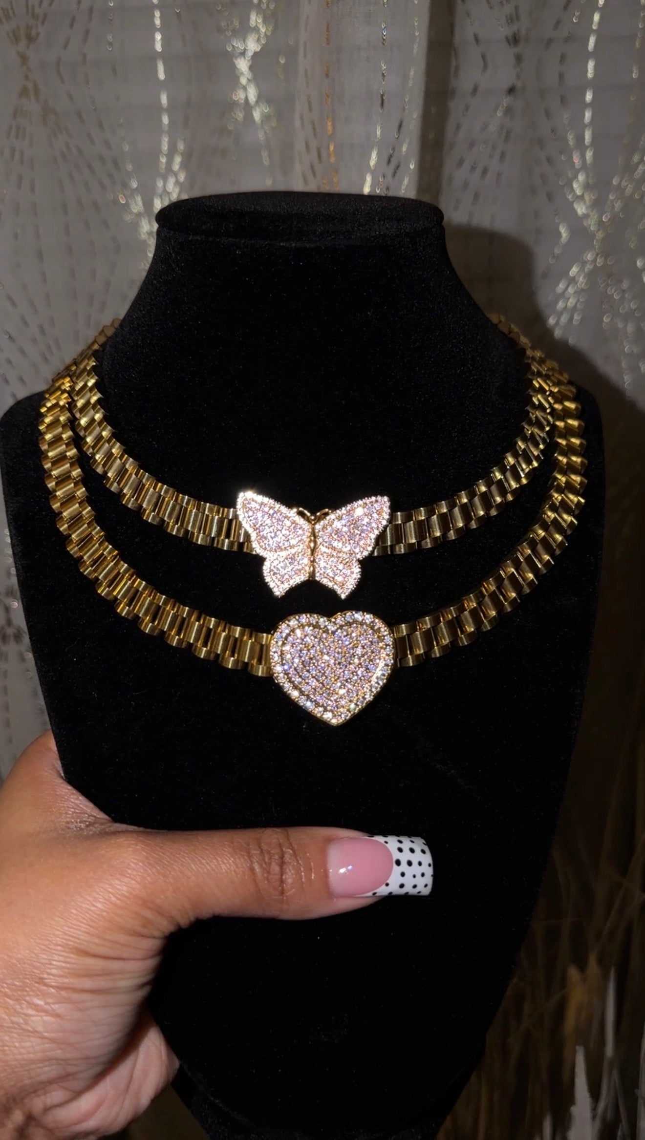 ROLEX CHOKER W PENDANT
