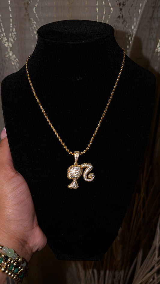 BARBIE DOLL NECKLACE