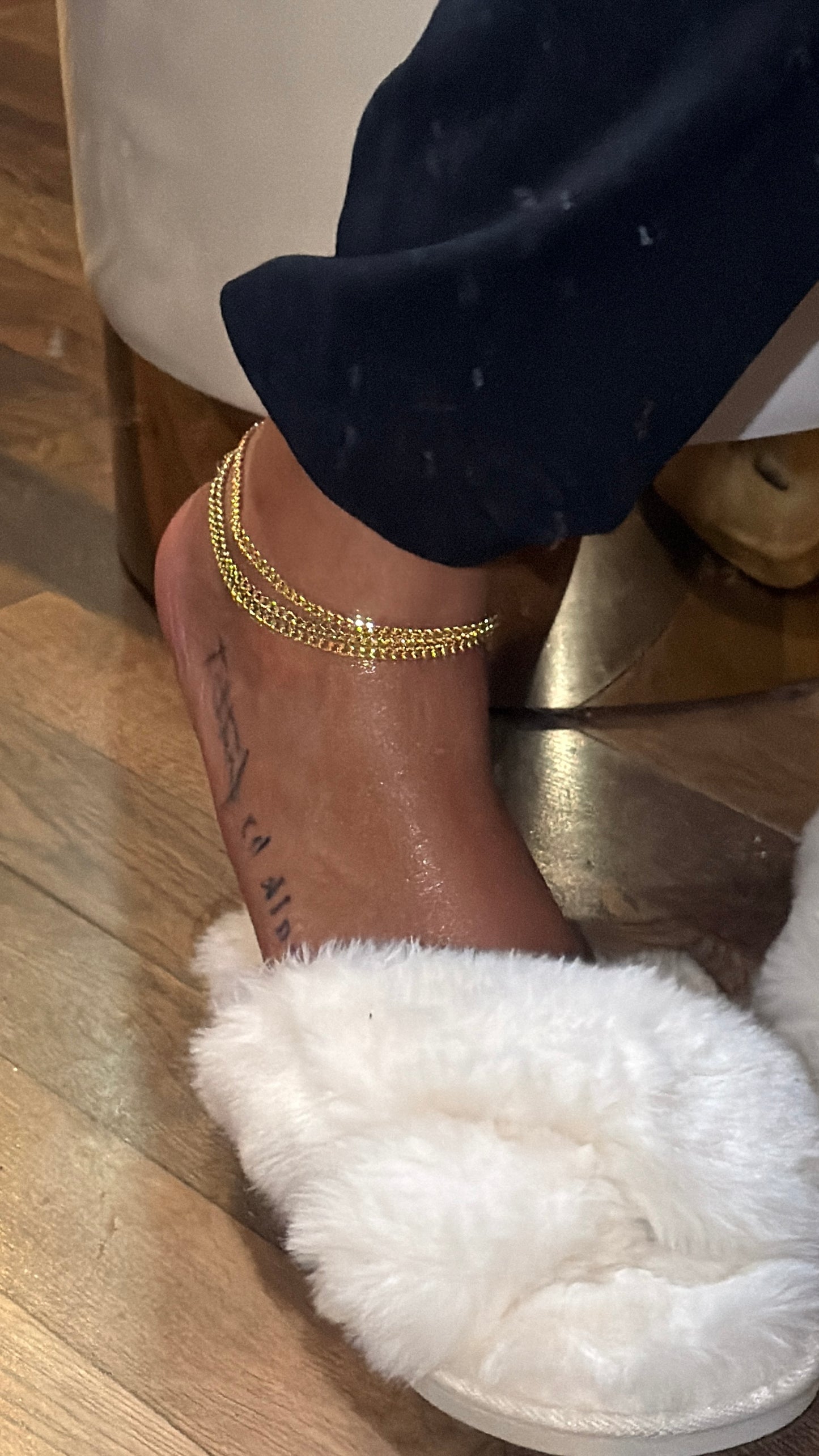GOLD PLATED ANKLET