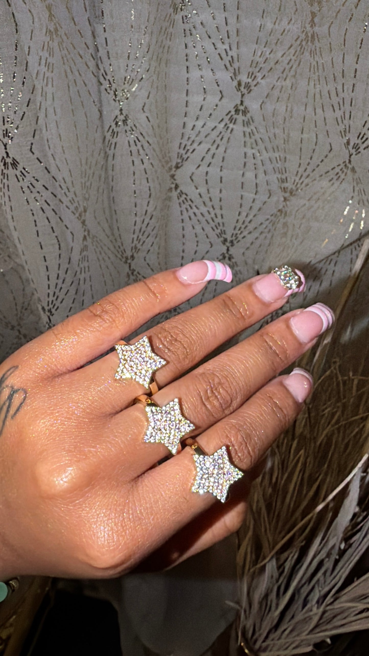 DIAMOND STAR RING