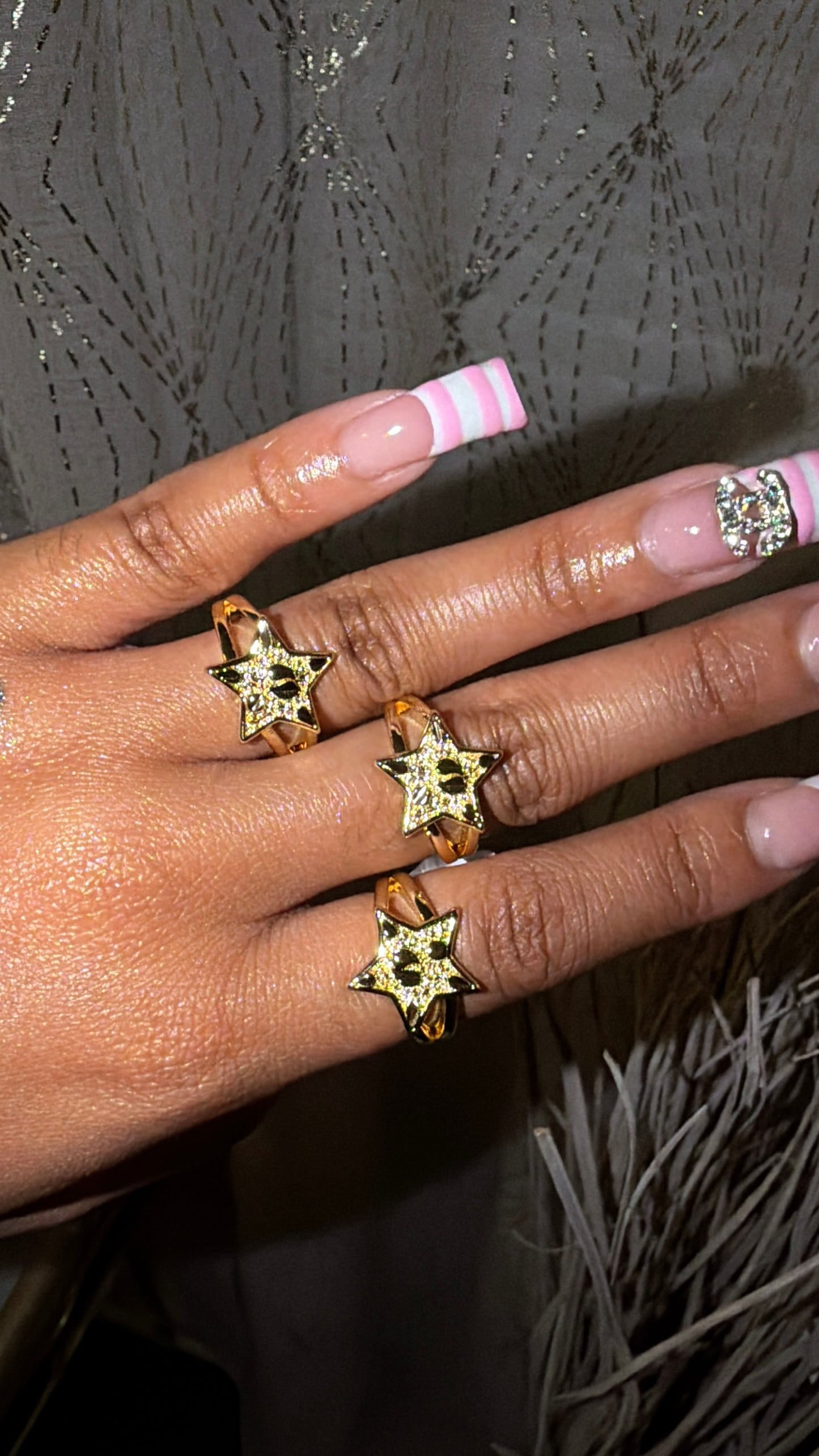 NUGGET STAR RING