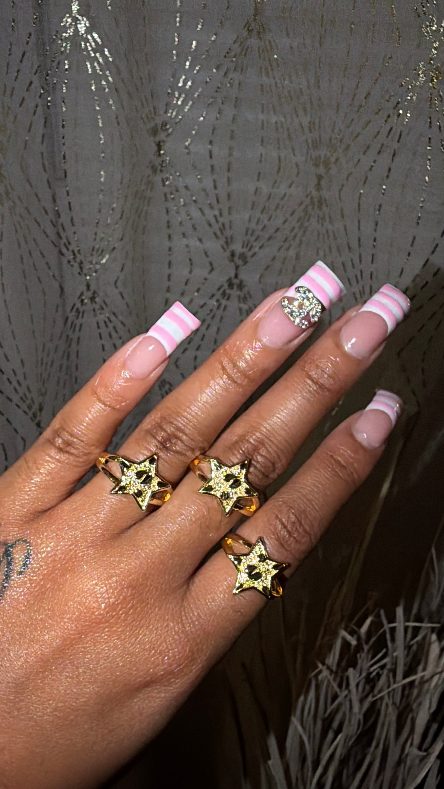 NUGGET STAR RING