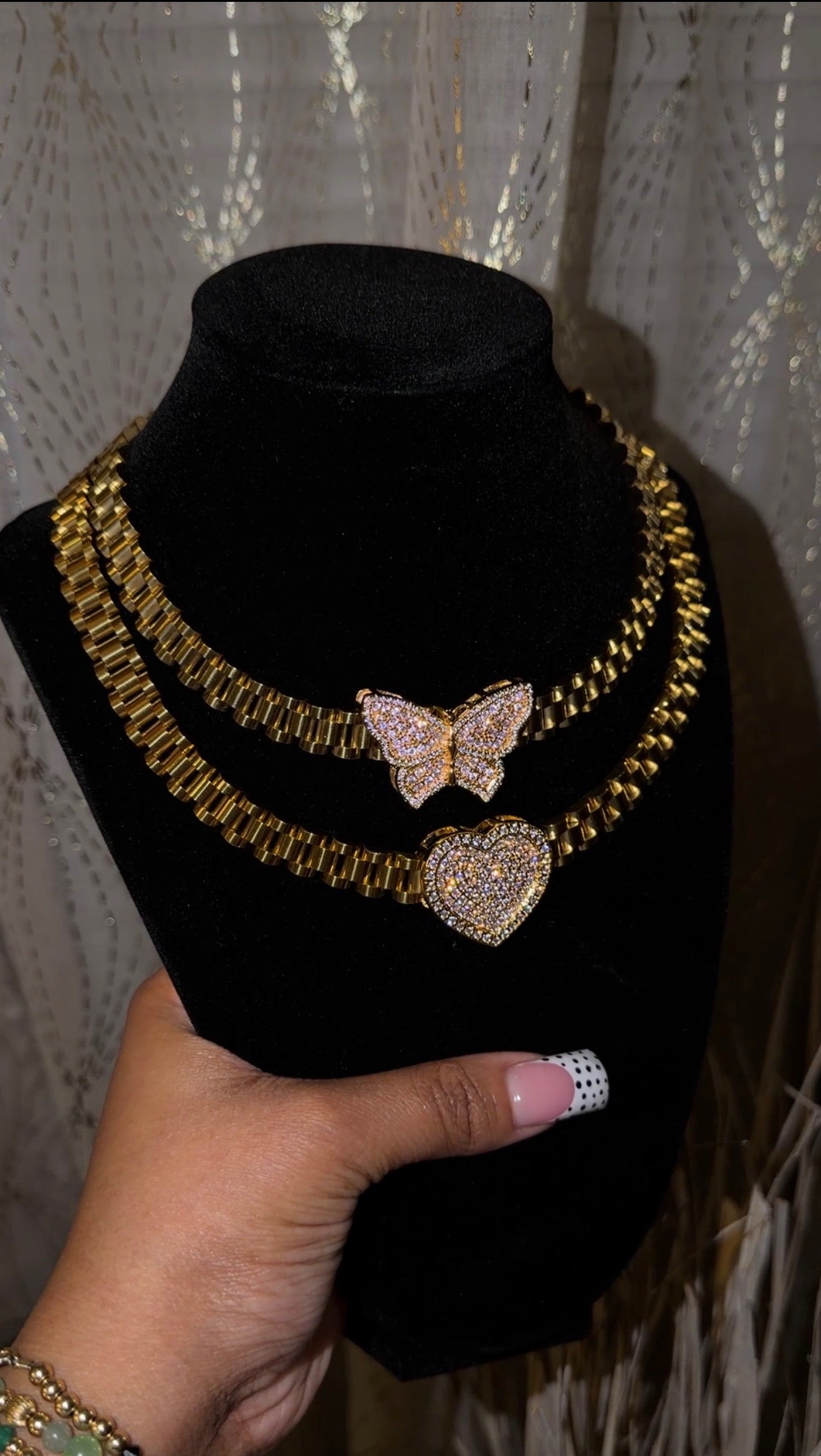 ROLEX CHOKER W PENDANT