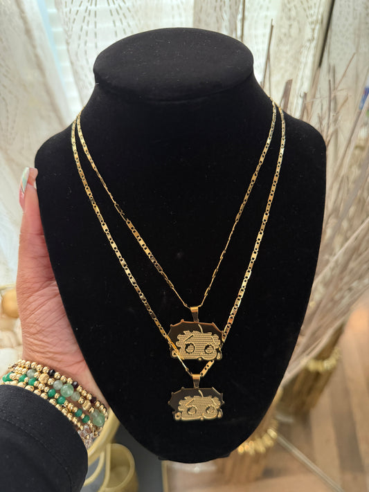 BETTY BOOP NECKLACE